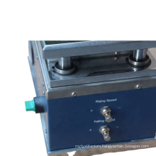 gas driven lithium battery electrode die cutter